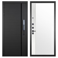 Гранит Пиано Смарт, панель 075 зеркало макси бок белое 16 мм