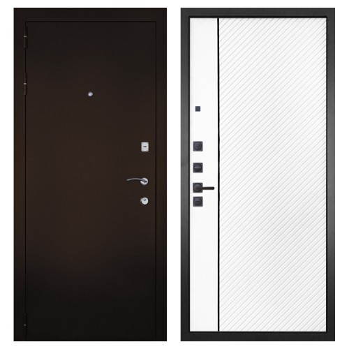 Гранит М1, панель 078 Белая матовая 12 мм