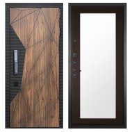 Гранит Континент Смарт, панель 011 зеркало Венге 16 мм