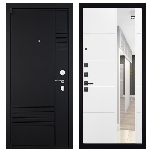 Гранит Т3, панель 083 Белый софт зеркало 10 мм