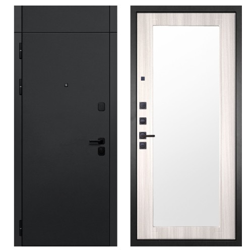 Гранит Горизонт с фрамугой, панель 017 зеркало Сандал светлый 16 мм