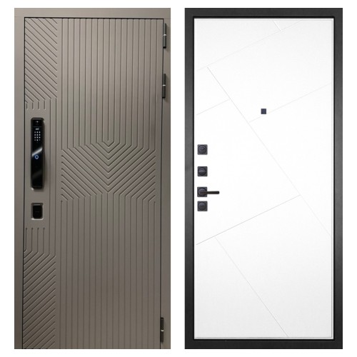 Гранит Смарт Нанорельеф, панель 029 Белая 10 мм