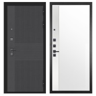 Гранит Гранж, панель 075 зеркало макси бок белое 16 мм