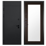 Гранит Горизонт с фрамугой, панель 011 зеркало Венге 16 мм