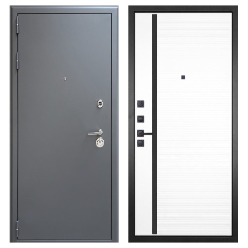 Гранит 7024, панель 053 Пиано белая 12 мм