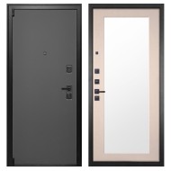 Гранит Лайт Графит, панель 014 зеркало Капучино 16 мм