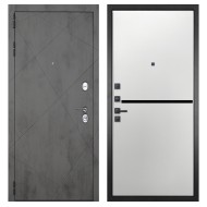 Гранит Дуэт, панель 073 горизонт белая 10 мм