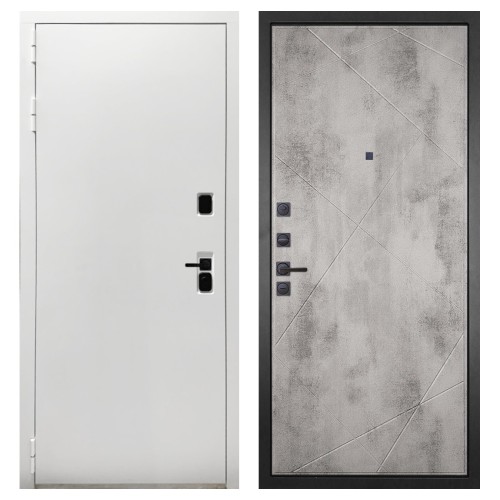 Гранит Вайт, панель 044 Бетон светлый 12 мм