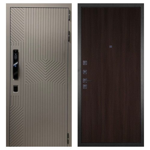 Гранит Смарт Нанорельеф, панель 002 Темный 6 мм