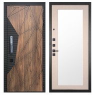 Гранит Континент Смарт, панель 014 зеркало Капучино 16 мм