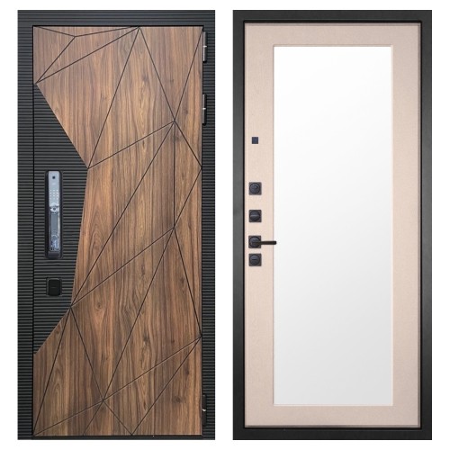 Гранит Континент Смарт, панель 014 зеркало Капучино 16 мм