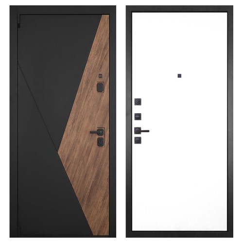 Гранит Геометрия, панель 003 Белый 6 мм