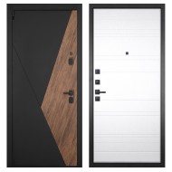 Гранит Геометрия, панель 021 Белый матовый 16 мм