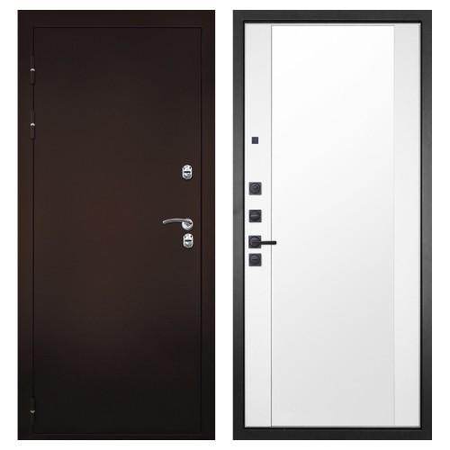 Гранит Терморазрыв, панель 024 зеркало Макси белый матовый 16 мм