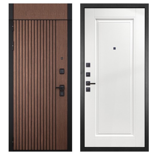 Гранит Шторм с фрамугой, панель 040 одна филенка силк сноу 16 мм