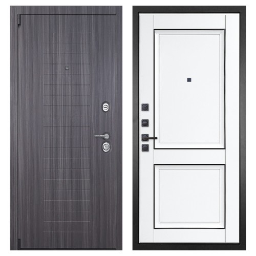 Гранит С7, панель 070 Две филенки с молдингом белый матовый 12 мм