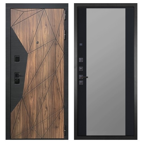 Гранит Континент, панель 074 зеркало фацет тонированное 16 мм