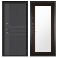 Гранит Гранж, панель 011 зеркало Венге 16 мм