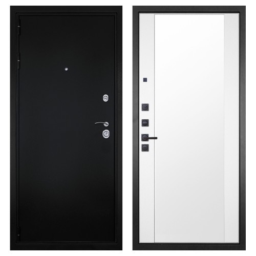 Гранит Ультра 8, панель 024 зеркало Макси белый матовый 16 мм