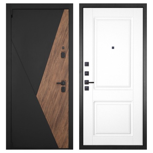 Гранит Геометрия, панель 035 Белая классика 12 мм