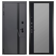 Гранит НаноБлэк лайн, панель 074 зеркало фацет тонированное 16 мм