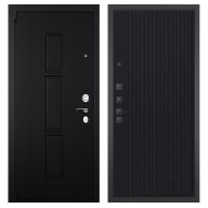 Гранит Т3М, панель 088 Черный кварц с фрезеровкой 10 мм