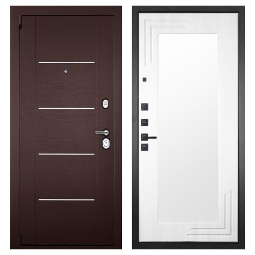 Гранит М2 Люкс, панель 019 зеркало Белый ясень 16 мм