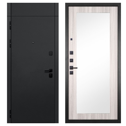 Гранит Горизонт с фрамугой, панель 032 зеркало Сандал светлый 12 мм