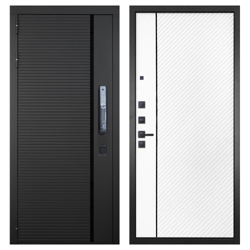 Гранит Пиано Смарт, панель 078 Белая матовая 12 мм