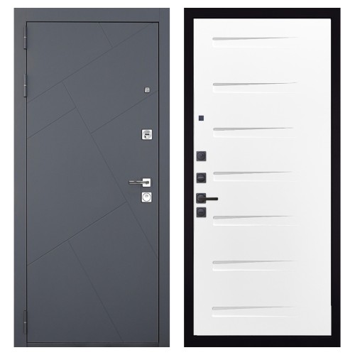 Гранит Ультра C3, панель 081 Белый Горизонт 10 мм