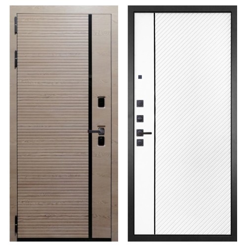 Гранит Пиано Эко, панель 078 Белая матовая 12 мм