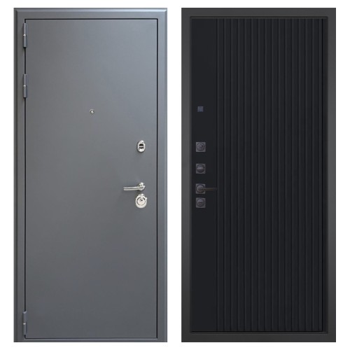 Гранит 7024, панель 088 Черный кварц с фрезеровкой 10 мм