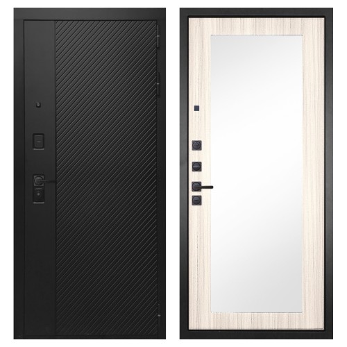 Гранит Симметрия, панель 026 зеркало Лиственница 10 мм