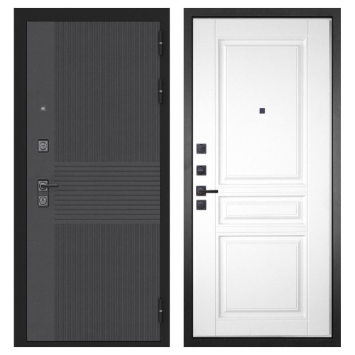 Гранит Гранж, панель 018 Белый 16 мм