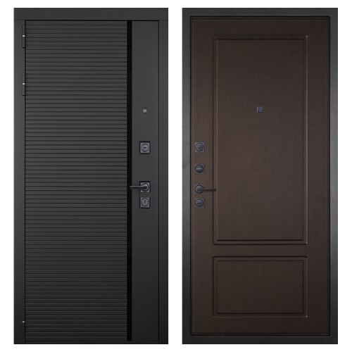 Гранит Пиано Черная, панель 027 Венге 10 мм