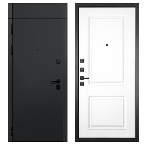 Гранит Горизонт с фрамугой, панель 035 Белая классика 12 мм