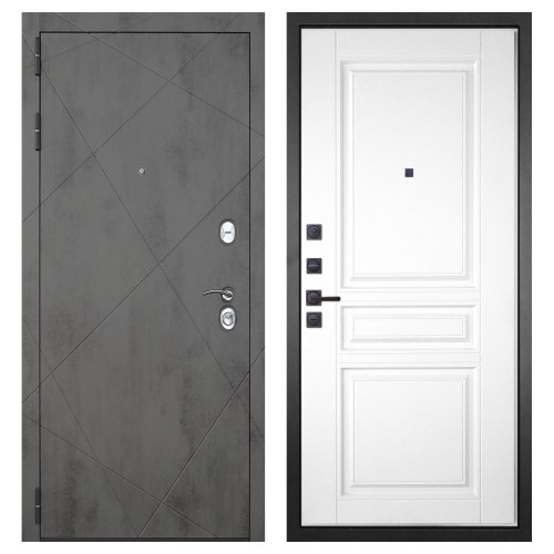 Гранит Дуэт, панель 018 Белый 16 мм