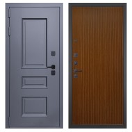 Гранит Сибирь, панель 087 Дуб кантри темный с фрезеровкой 10 мм