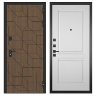 Гранит Плэй, панель 063 Роял Вуд белая со структурой 12 мм