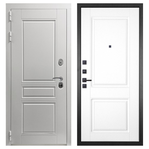 Гранит Лира Белая, панель 035 Белая классика 12 мм