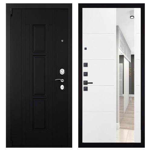 Гранит Т3М, панель 083 Белый софт зеркало 10 мм