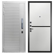 Гранит Пиано Смарт Белая, панель 073 горизонт белая 10 мм