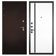 Гранит Терморазрыв, панель 053 Пиано белая 12 мм