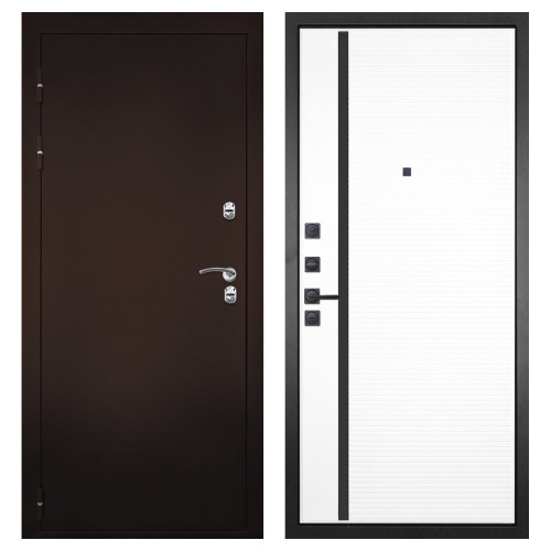 Гранит Терморазрыв, панель 053 Пиано белая 12 мм