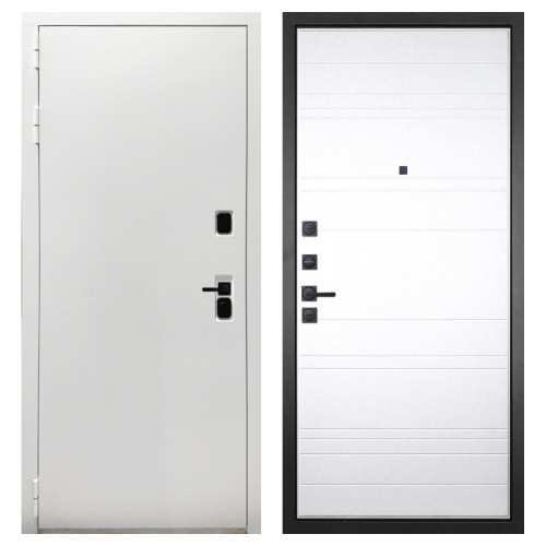 Гранит Вайт, панель 021 Белый матовый 16 мм