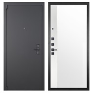 Гранит Эксклюзив, панель 075 зеркало макси бок белое 16 мм