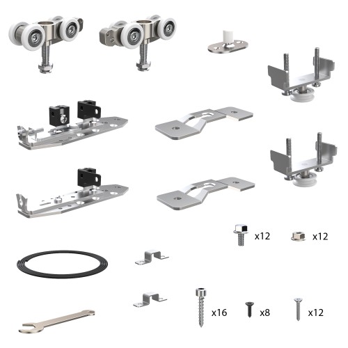 Комплект Armadillo (Армадилло) для раздвижных профильных дверей SLD.Comfort-PRO.SET4.PROF synchron/80 