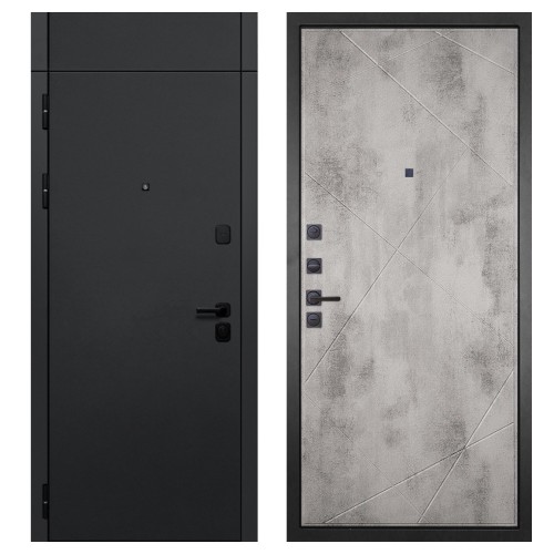 Гранит Горизонт с фрамугой, панель 044 Бетон светлый 12 мм