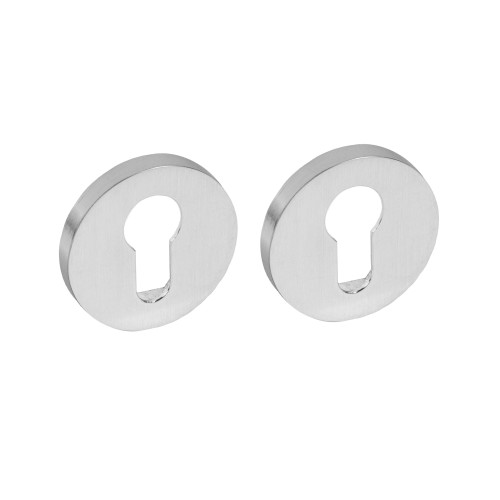 Накладка Fuaro (Фуаро) на цилиндр ET.R.ZLR52 SSC-16 сатинированный хром 