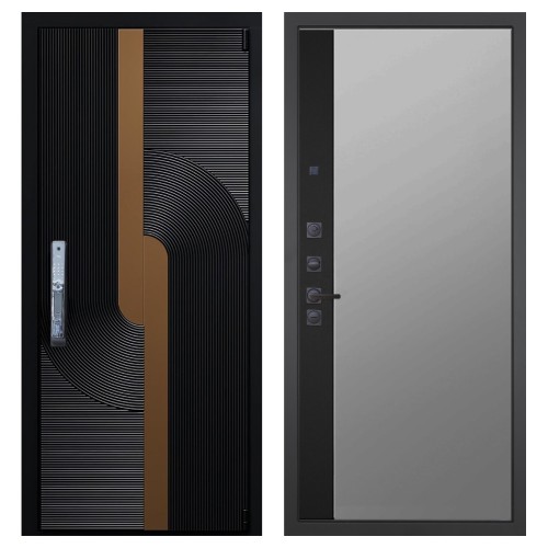 Гранит Смарт Люкс, панель 084 зеркало макси бок тонированное 16 мм